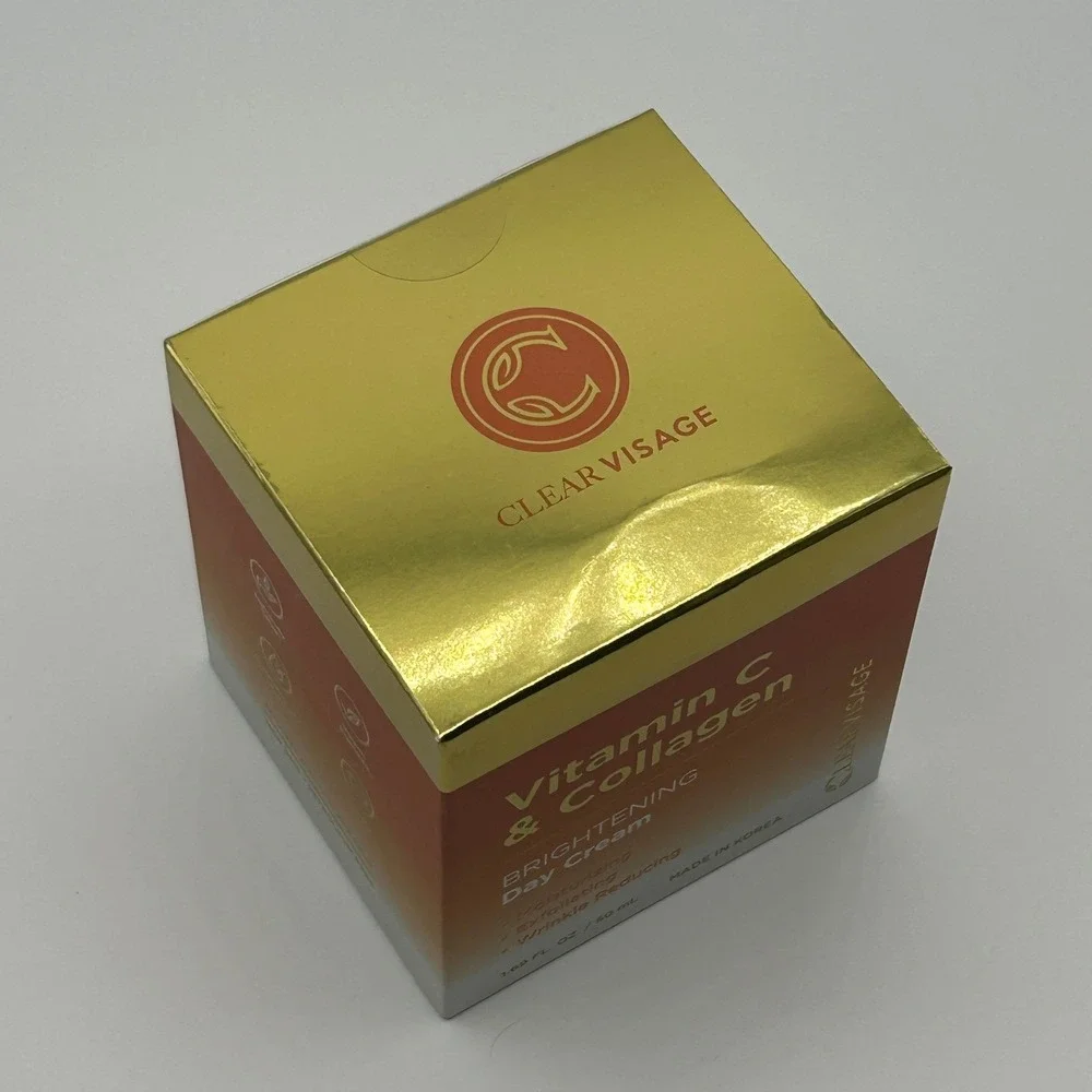 Clear Visage Vitamin C Collagen Brightening Day Cream 1.69oz Moisturizer NEW‎